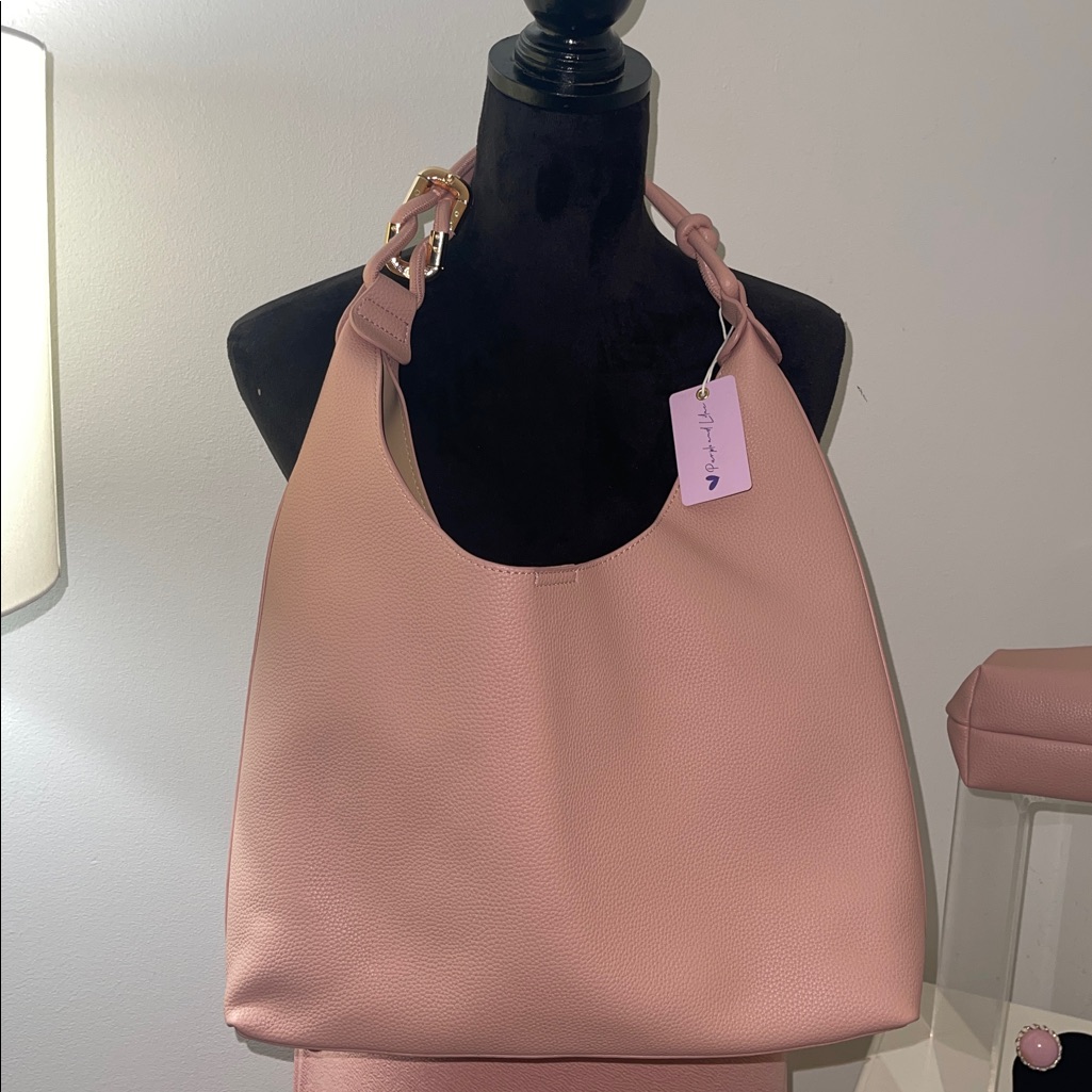 Ballet Pink Tote By Purple And Lilac